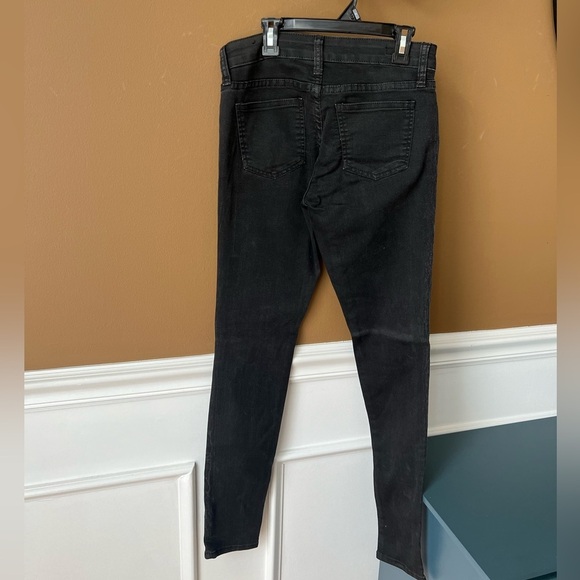 KUT Jennifer Ultra Skinny Women's Black Jeans Size 2 Y2K Goth Gorpcore Grunge - Picture 4 of 4